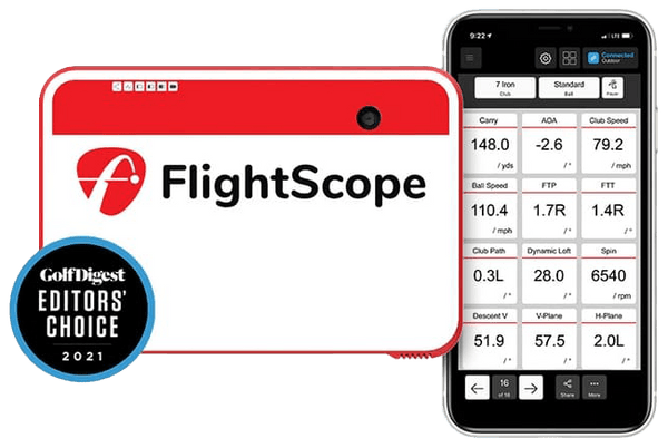 FlightScope Mevo+ 2023 Edition, Mevo+ Pro Package & Face Impact Location Bundle | MIA Golf Technology