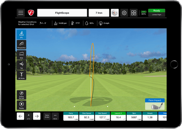 Face Impact Location | MIA Golf Technology