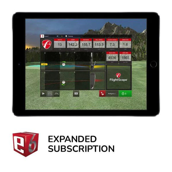 TruGolf E6 Connect - Expanded Subscription | MIA Golf Technology